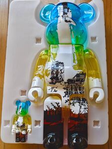 BE@RBRICK NASA SPACE SHUTTLE LAUNCH Ver. 100% & 400% ベアブリック スペースシャトル セブンネット限定 当選品