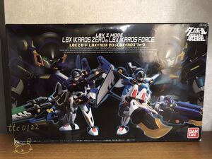 美品(中古品) バンダイ ダンボール戦機W 【LBX Z MODE(Zモード) イカロス・ゼロ & イカロス・フォース】