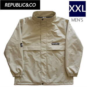 ○ REPUBLIC HYPE SWING TOP JKT Cream XXLサイズ メンズ スノーボード スキー ジャケット JACKET スポーツMIX 22-23 日本正規品