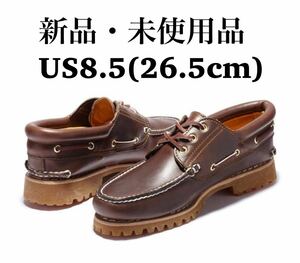 Timberland ティンバーランド 3eye スリーアイ ブラウン モカシン メンズ US8.5