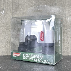 送料無料 双眼鏡 【新品】Coleman コールマン BINOCUKARS M10×21 シルバー ビクセン ソフトケース付き アウトドア / 510395 在★6