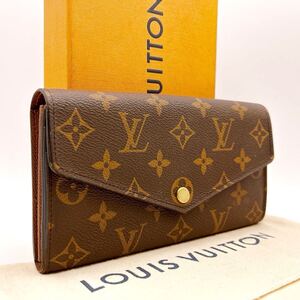 ★極美品★【A1120】LOUIS VUITTON ルイヴィトン モノグラム ポルトフォイユ サラ 長財布 男女兼用 カード収納16 M60531/SP4145