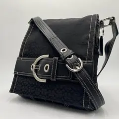 良品 COACH ミニシグネチャー ショルダーバッグ A19