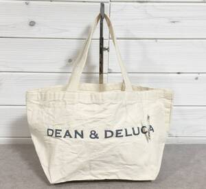 No1581 DEAN&DELUCA ディーンアンドデルーカ ナイロン キャンバス ハンド トート バッグ