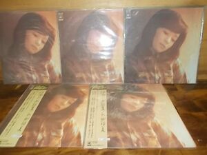 B4819　【未確認】　太田裕美/12ページの詩集　LP5枚セット