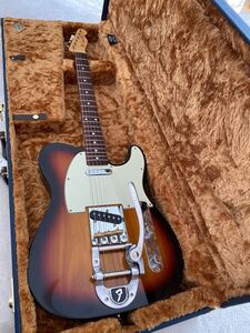 Fender Telecaster 3TS フェンダー テレキャスター Bigsby 【F】ロゴ 4way ハードケース付き