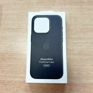 ★新品★ Apple アップル 純正 iPhone 15 Pro ファインウーブンケース・ブラック 324B③