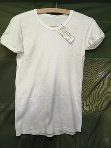 ブルガリア軍放出品　ＵネックTシャツWT　051225