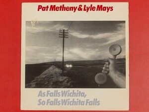 ◇米盤 Pat Metheny & Lyle Mays/As Falls Wichita So Falls Wichita Falls/LP、ECM-1-1190 #V12YK1