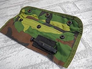 R40 良品！ウッドランド迷彩！◆M16A1 ナイロン クリーニングキットケース◆米軍◆サバゲー！