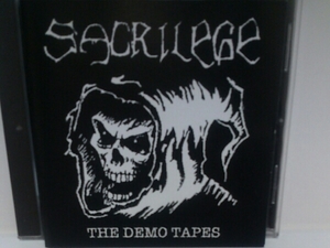 SACRILEGE「THE DEMO TAPES」貴重