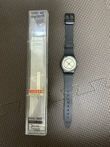 未使用！　希少品　スウォッチ　腕時計　swatch gx120 wheel animal swiss art gent 1991