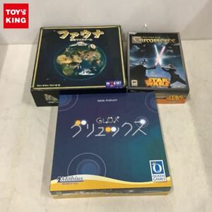 1円〜 ジャンク ホビージャパン等 ボードゲーム ファウナ 動物クイズゲーム グリュックス 他