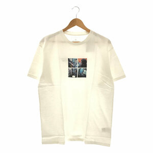 【新品】 uniform experiment / ユニフォームエクスペリメント | 2022SS | FRAGMENT : DONDI WHITE / S/S TEE Tシャツ | 4 | ホワイト