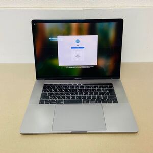 初期化済み　MacBook Pro 15インチ 　2019 　2.6GHz 6コア　 i7 　16GB 　256GB 　C1648　80サイズ発送