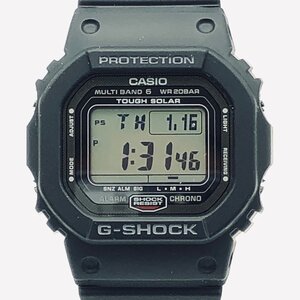 6538♭CASIO カシオ 腕時計 G-SHOCK ジーショック GW-5000U-1JF ソーラー電波時計 防水仕様 20気圧防水機能 メンズ ブラック【1129】