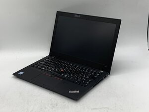 【ハード王】1円～/ノート/Lenovo ThinkPad X280 20KES3KF00/Corei5-8250U/8GB/ストレージ無/6707-S