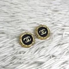 美品‼️CHANEL (シャネル)イヤリング　ココマーク　ゴールド　ヴィンテージ