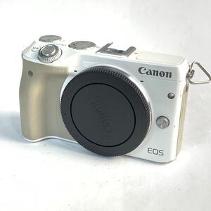 ＝+1スタ！Canon キヤノン EOS M3 ミラーレス デジタル 一眼レフカメラ ホワイト 本体のみ