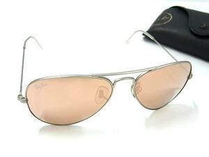 1円 ■美品■ Ray-Ban レイバン RB3025 AVIATORLARGEMETAL 019/Z2 サングラス メガネ 眼鏡 メンズ レディース シルバー系 FF3630