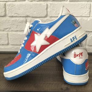 2005年 Marvel BAPESTA スニーカー 26cm US8 a bathing ape BAPE STA shoes sneakers エイプ ベイプ マーベル ベイプスタ NIGO w22