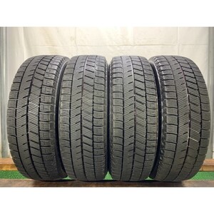 2021年製 8～9分山 ブリヂストン BLIZZAK VRX3 155/65R13 73Q 4本/札幌市手渡し可/中古スタッドレスタイヤ(冬タイヤ) F_53