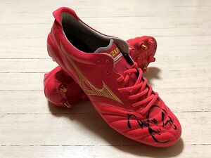 2024 京都サンガF.C. 塚川孝輝 選手支給 新品未使用 直筆サイン入り Mizuno Morelia NEO 4 JAPAN スパイク ミズノ モレリアネオ4 特注品