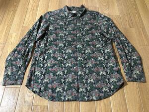 パークス Parkes リバティ LIBERTY☆レギュラーカラー シャツ タナローン BELTON 長袖☆定価14,300円♪Ｍ