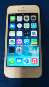 SG3197 au iPhone 5 A1429/ME332J/A 16GB apple スマートフォン 簡易動作確認＆簡易清掃＆初期化OK 判定〇 送料無料 