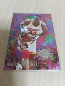 〇94-95 Fleer Superstars H.Olajuwon オラジュワン 3