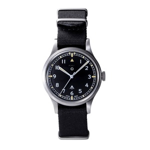 NAVAL N.W.C. ナバル MILITARY WATCH Automatic British ROYAL Army W10 TYPE Mil.-06 SV/BK【正規品】