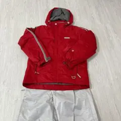 【値下げ】DESCENTE スキーウェア　レディース　上下セット