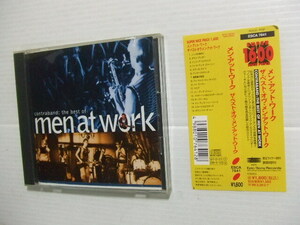 CD★メン・アット・ワーク◆『ザ・ベスト・オヴ…』日本盤　MEN AT WORK　★8枚まで送料160円★8枚まで送料160円　　メ