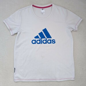 adidas　アディダス★レディース　Tシャツ M　白