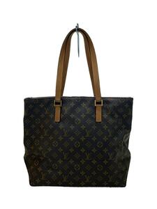 LOUIS VUITTON◆カバメゾ_モノグラム・キャンバス_BRW/PVC/ブラウン