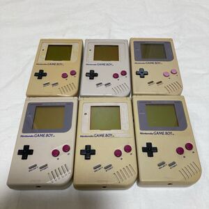 Nintendo 任天堂 GAMEBOY 初代ゲームボーイ まとめて6台セット 現状品