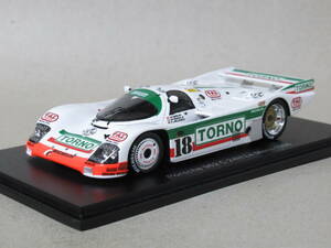 1/43 ポルシェ 962C TORNO ブルン #18 ルマン 1986