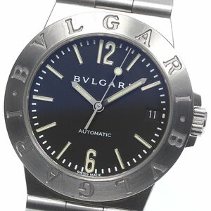 ブルガリ BVLGARI LCV35S ディアゴノ デイト 自動巻き メンズ _783188