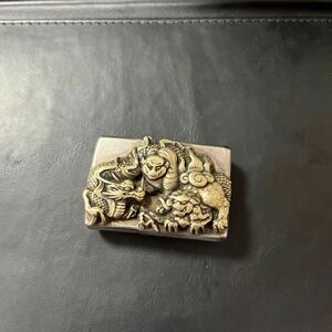 ZIPPO ライター　ジッポ　龍　彫刻　希少品　★28