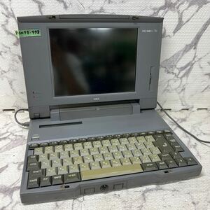 PCN98-998 激安 PC98 ノートブック NEC PC-9821Ne 通電不可 ジャンク