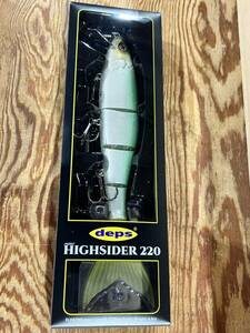 デプス　BIG BAIT　newHIGHSIDER　newハイサイダー220　#09 デッドリーケタバス　2024年　新機種　新品　送料込み