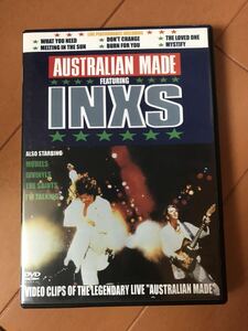 希少! inxs☆australian made☆DVD☆国内盤☆人気！貴重！レア！ジャンク！レンタル落ち