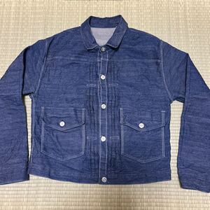 LVC☆復刻☆3プリーツ☆リーバイス☆VINTAGE CLOTHING☆サイズ40☆トリプルプリーツブラウス☆デニムジャケット