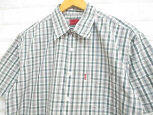 【リーバイス レッドタブ】2006年製◆好配色！ 半袖チェックシャツ◆XL
