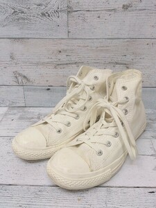 CONVERSE コンバース スニーカー 1CK680 ALL STAR オールスター ハイカット キャンバス 汚れ有 23㎝ ホワイト レディース 1304000004549