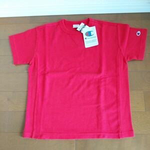 【未使用】【新着】チャンピオン　リバースウィーブ　ポケットTシャツ　CHAMPION ポケT ヘビーウエイト　REVERSE WEAVE 赤 Tシャツ 半袖