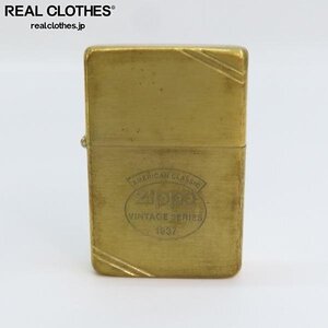 ZIPPO/ジッポー ダイアゴナルライン 1937 REPLICA 1937レプリカ 1985年製 /UPK