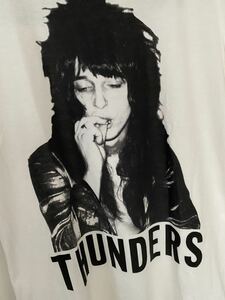 【hysteric glamour ヒステリックグラマー】JOHNNY THUNDERS ジョニーサンダース Tシャツ サイズFREE