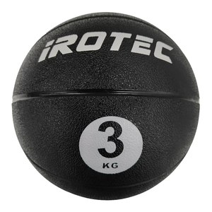 [アウトレット品] IROTEC（アイロテック）メディシンボール3KG/メディシンボール スラムボール 有酸素運動 腹筋 体幹トレーニング