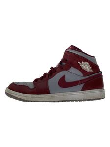 NIKE◆AIR JORDAN 1 MID_エア ジョーダン 1 ミッド/26cm/BRD